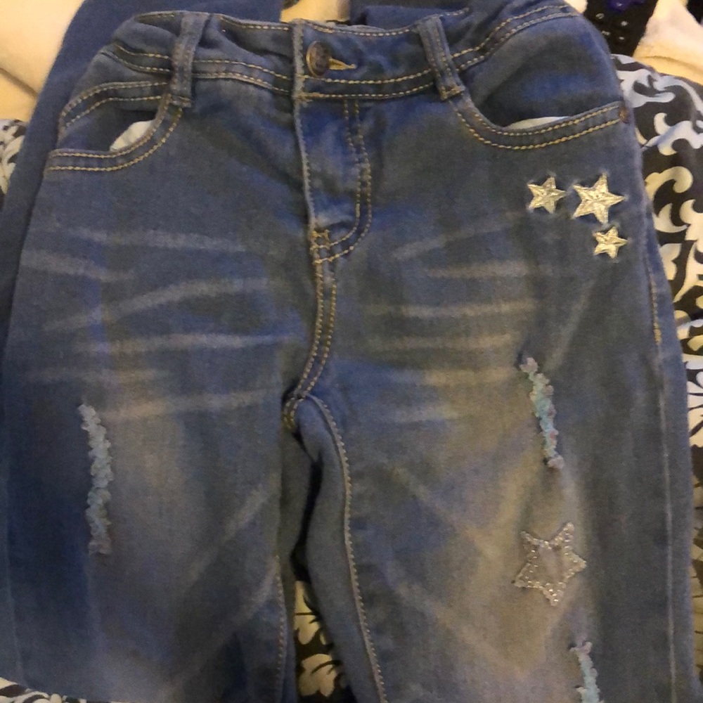 a used pare of beautees pants